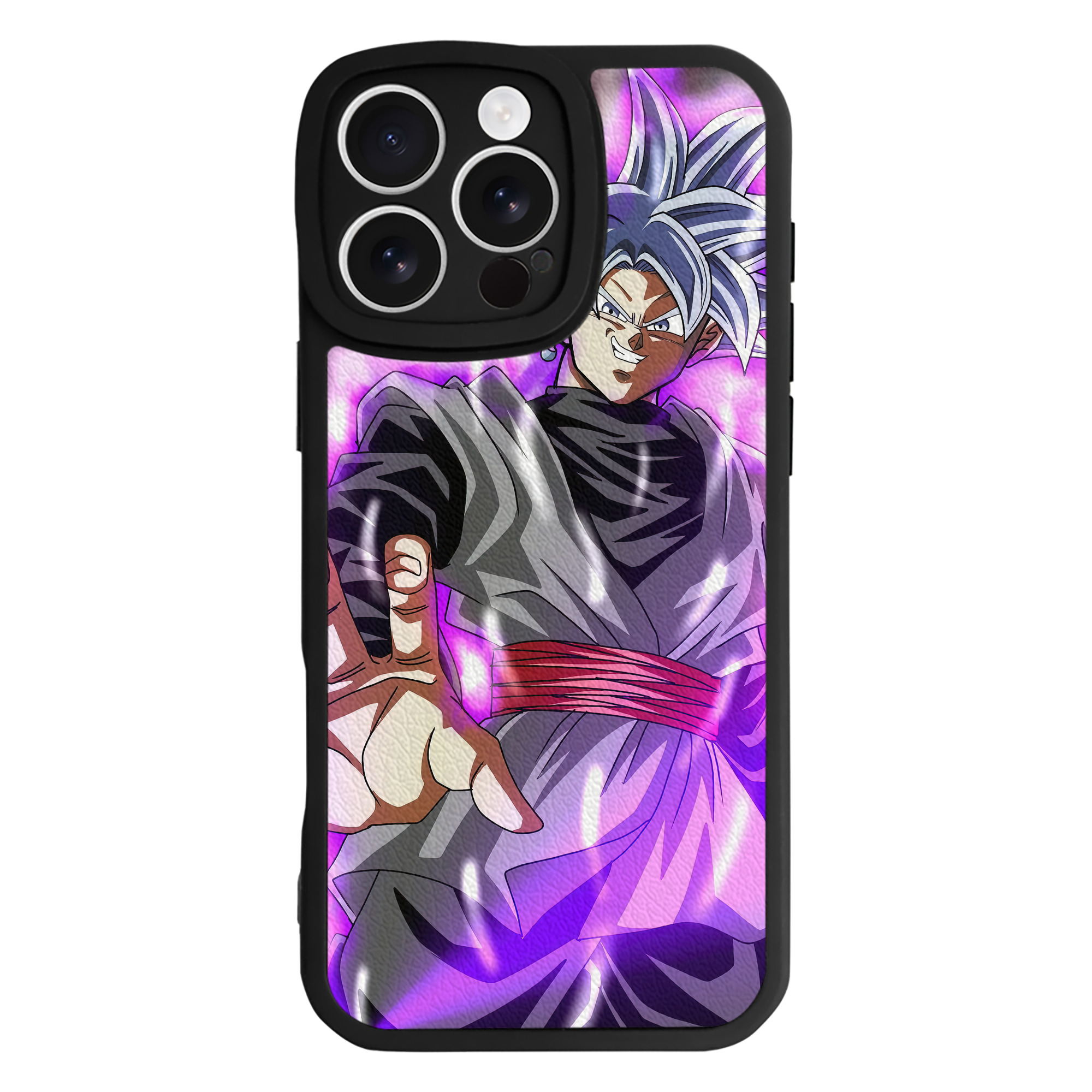 （画像用） ドラゴンボール DRAGON BALL 【iPhone 16シリーズ対応】シリコンスマホケース（レザー調） 材質：シリコン